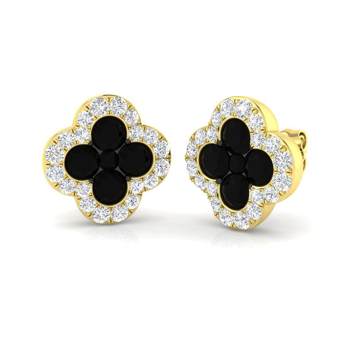 SE6243 — Earrings - 9k Yellow Gold