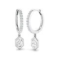 SE6252 — Earrings - 9k White Gold