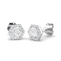 SE6253 — Earrings - 9k White Gold