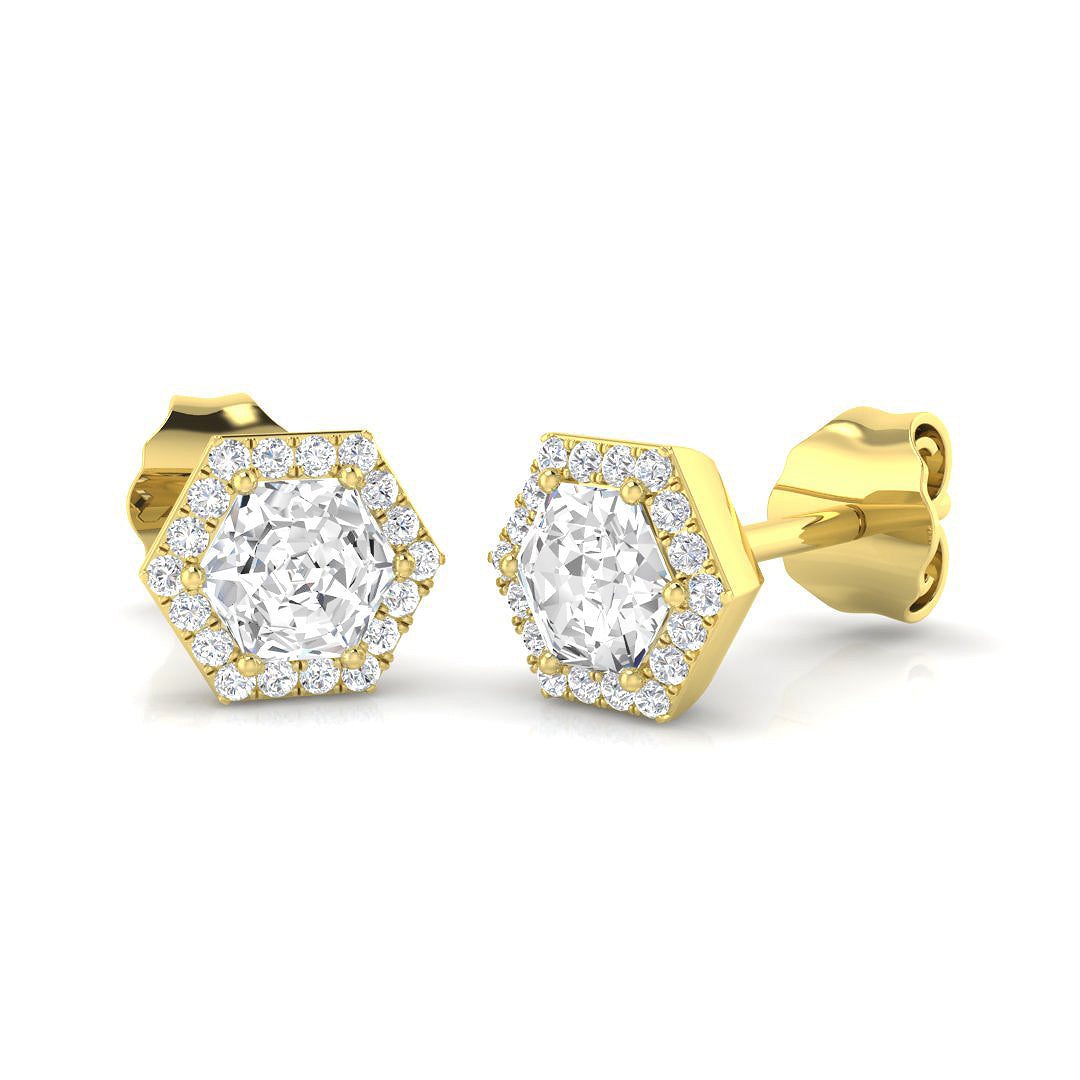SE6253 — Earrings - 9k Yellow Gold