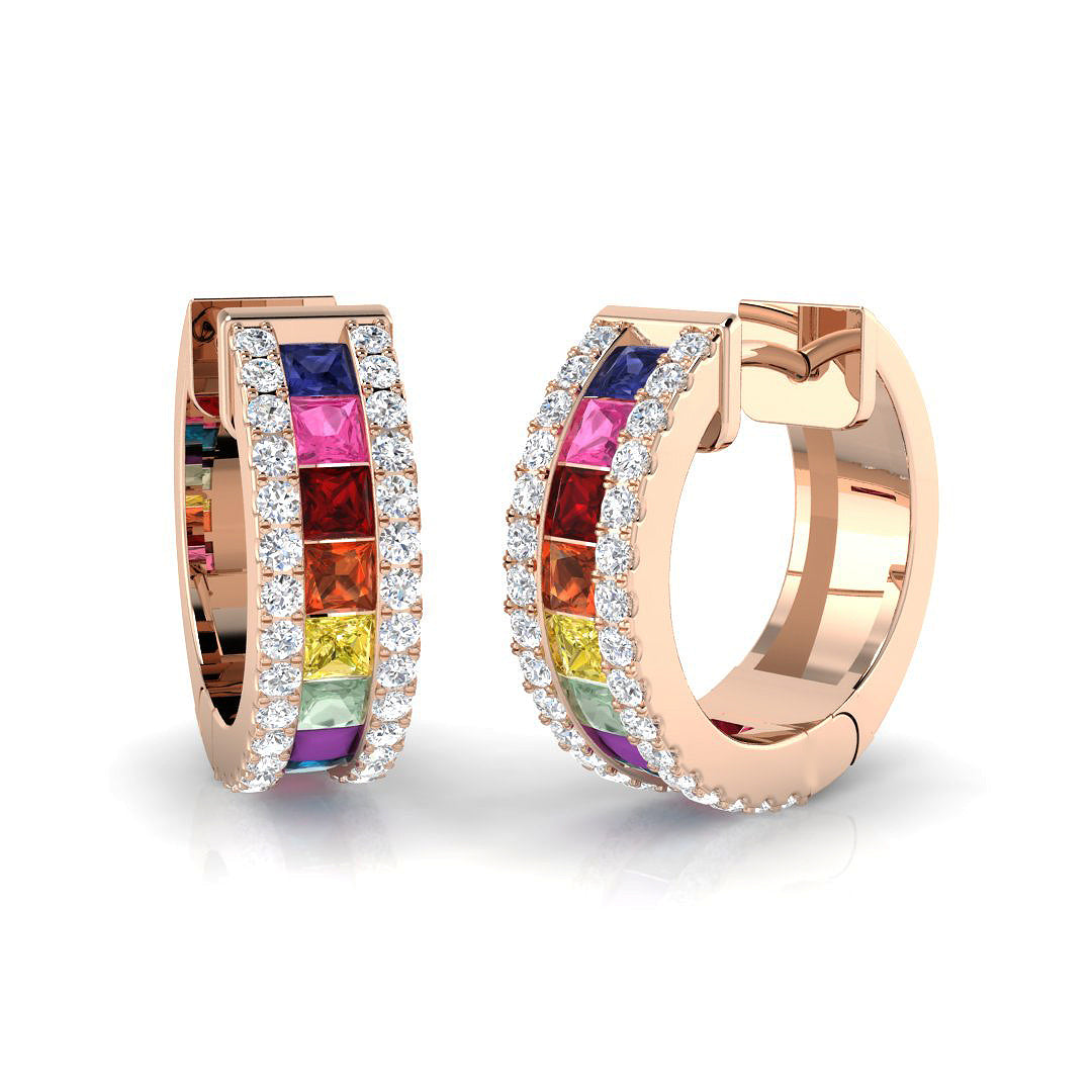 SE6255 — Earrings - 9k Rose Gold