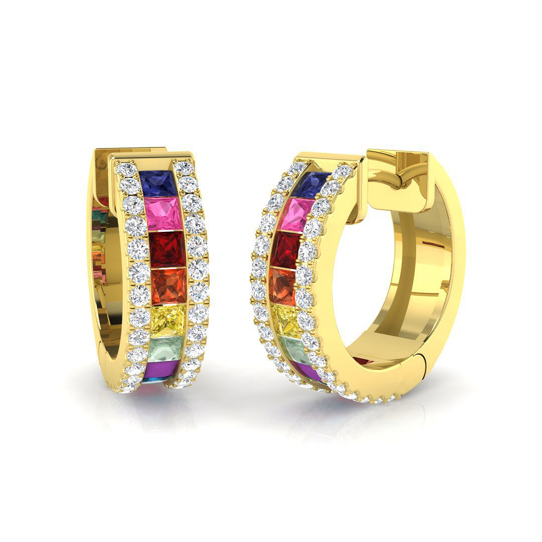 SE6255 — Earrings - 9k Yellow Gold
