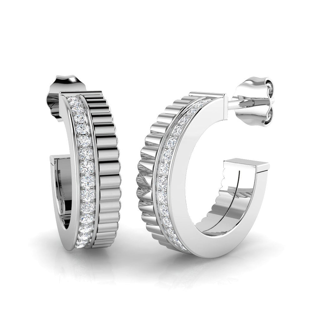 SE6259 — Earrings - 9k White Gold