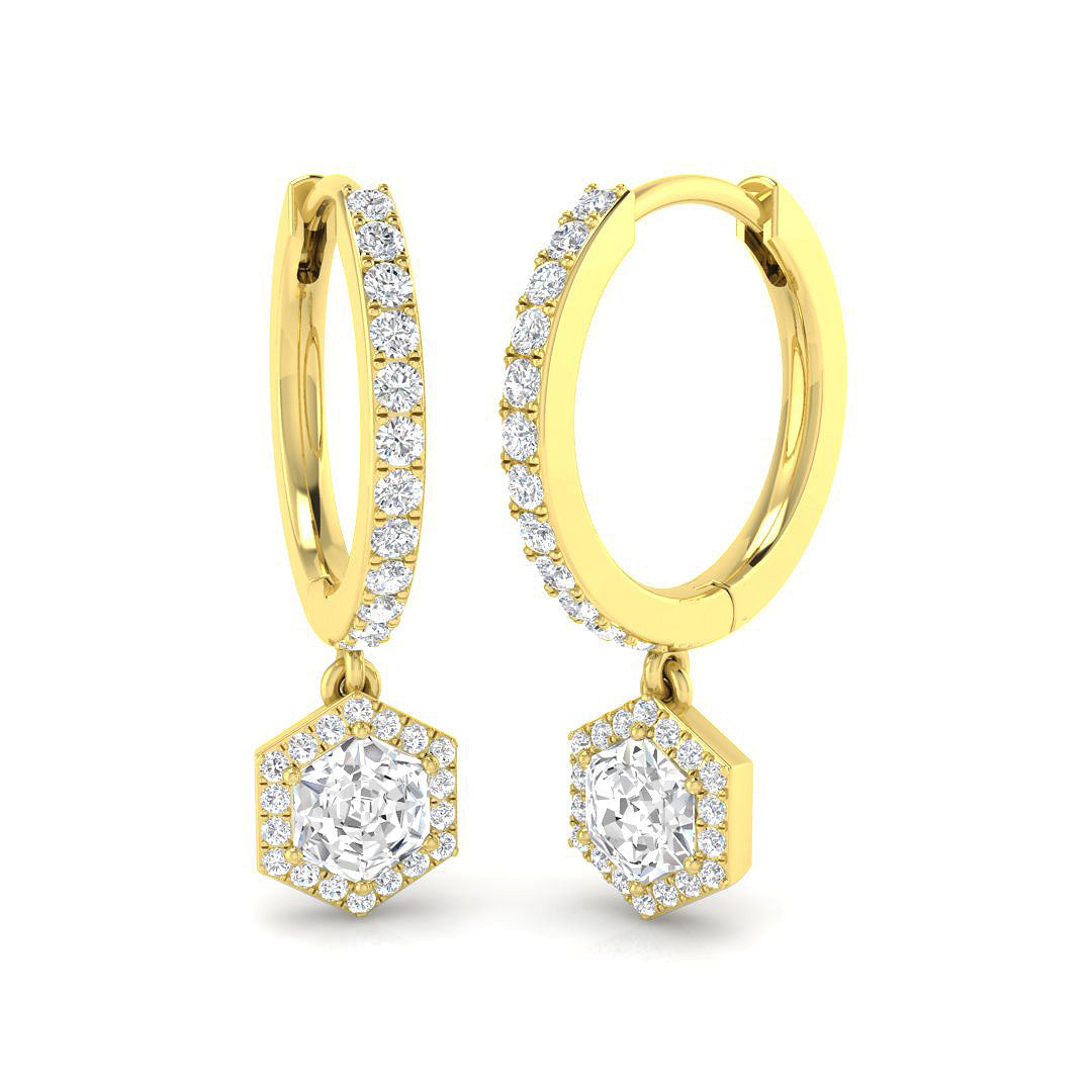 SE6260 — Earrings - 9k Yellow Gold