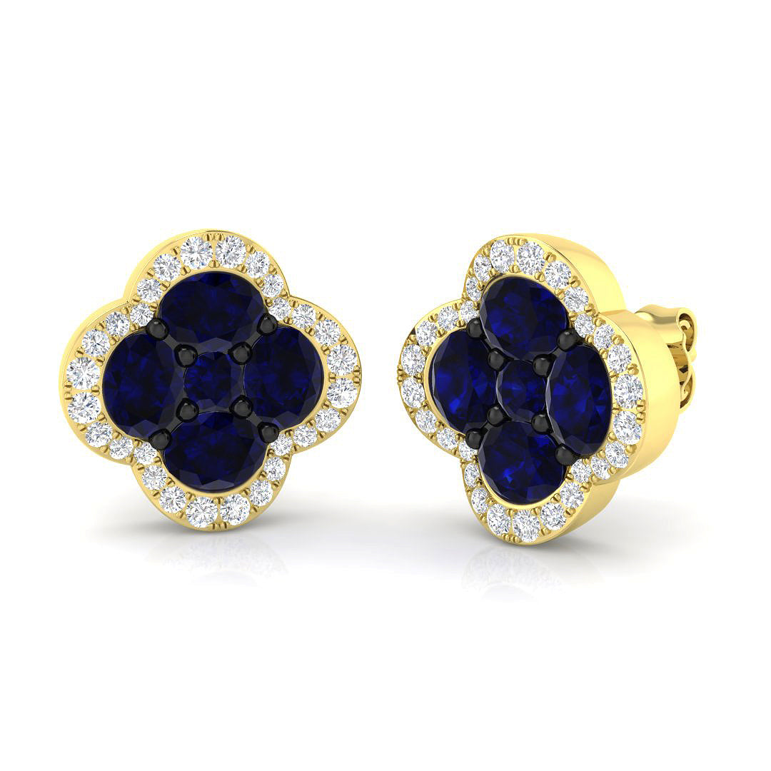 SE6274 — Earrings - 9k Yellow Gold