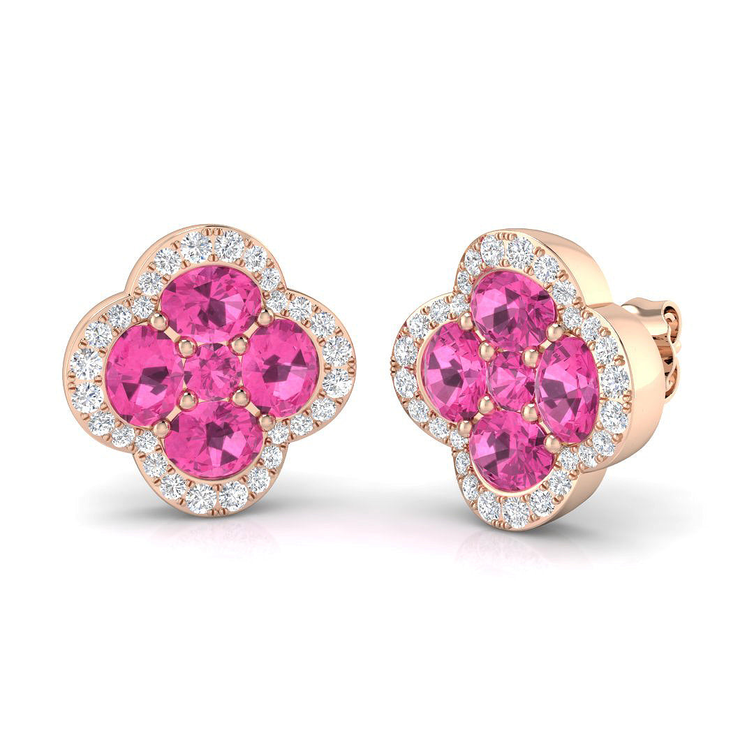 SE6274A — Earrings - 9k Rose Gold