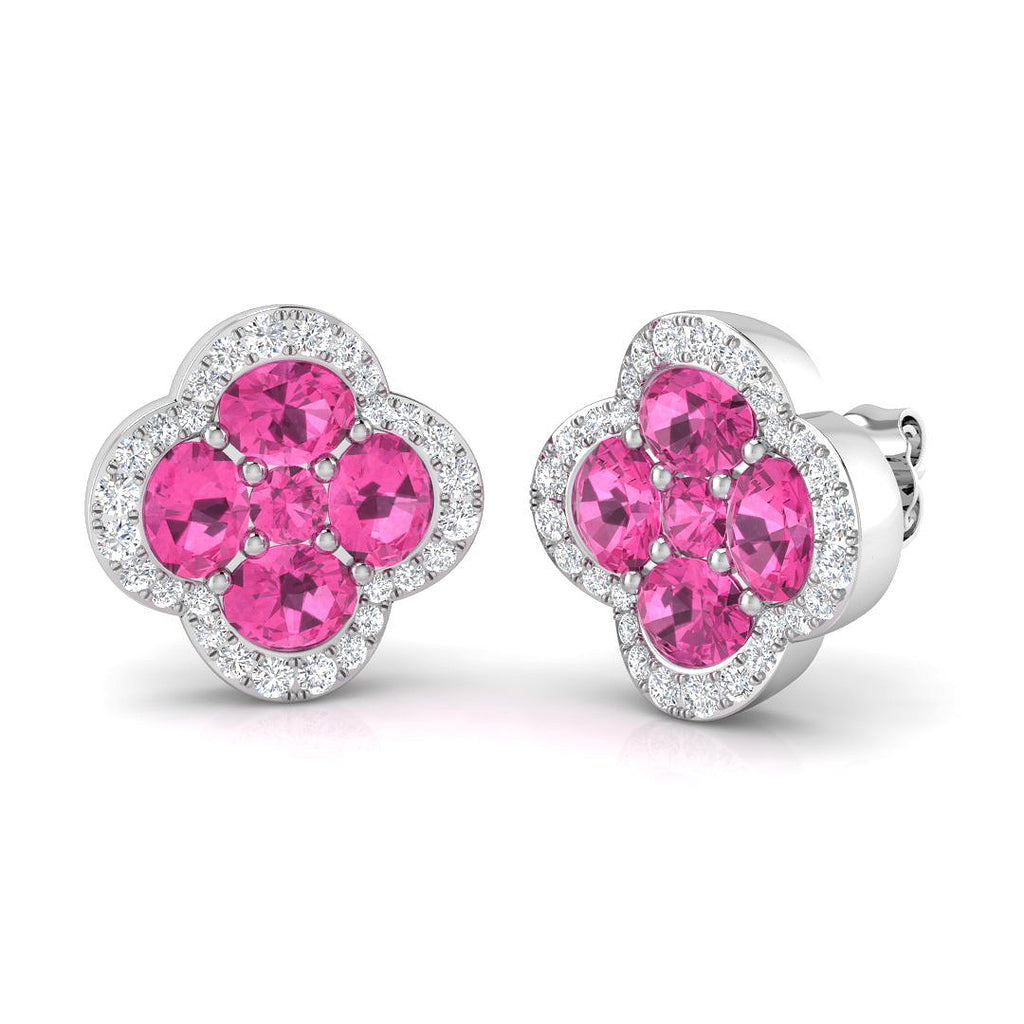 SE6274A — Earrings - 9k White Gold