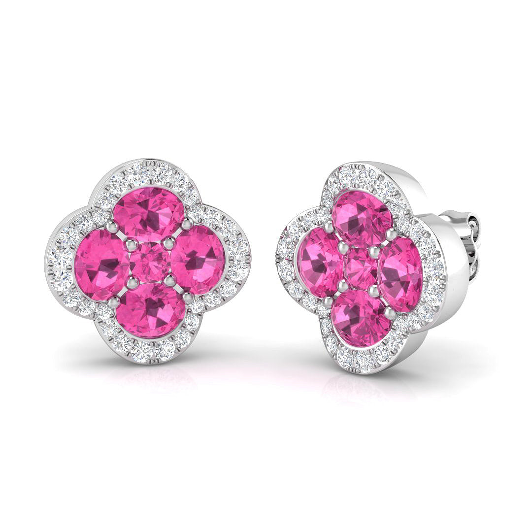 SE6274A — Earrings - 9k White Gold