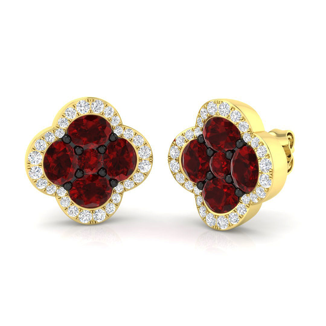 SE6274 — Earrings - 9k Yellow Gold