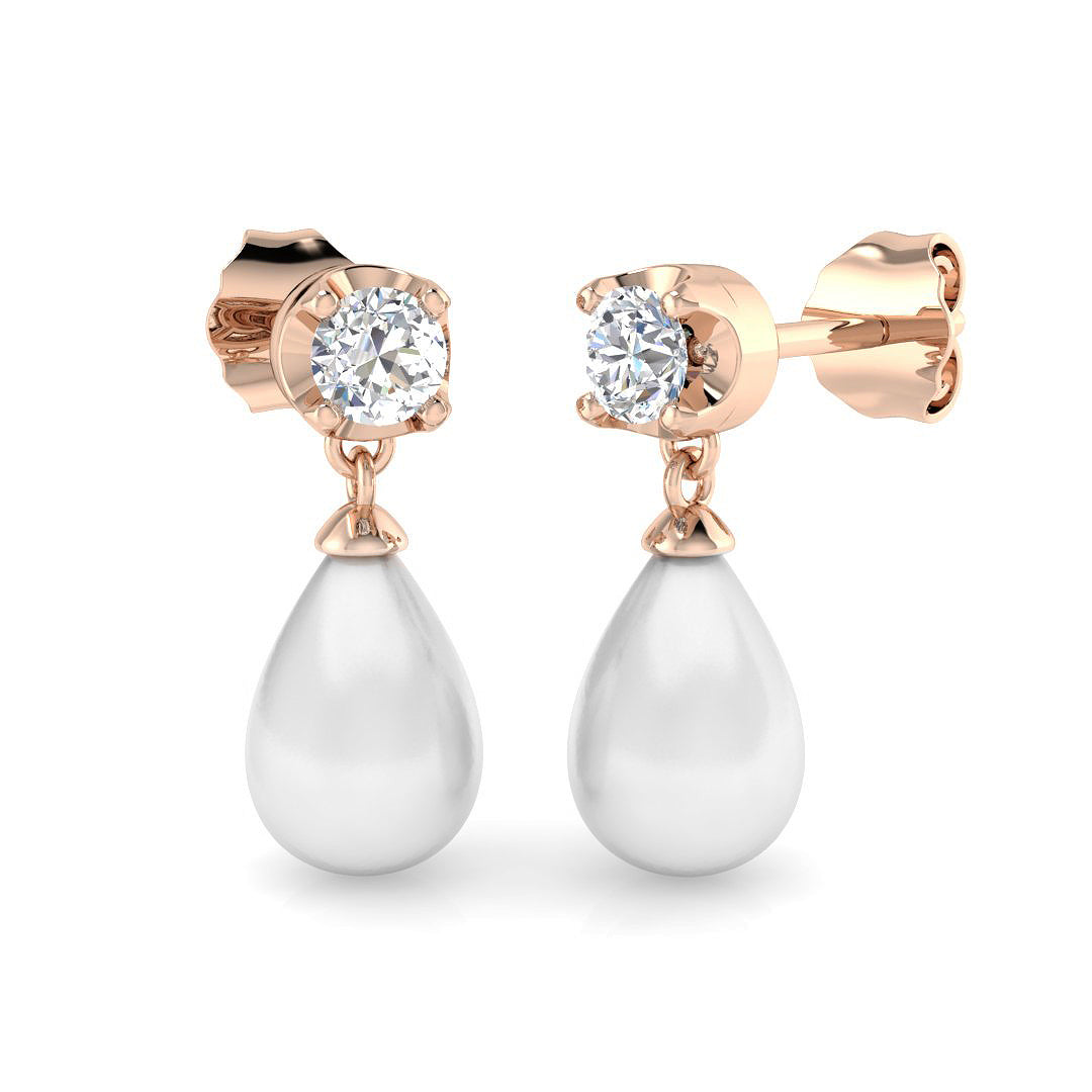 SE6277 — Earrings - 9k Rose Gold