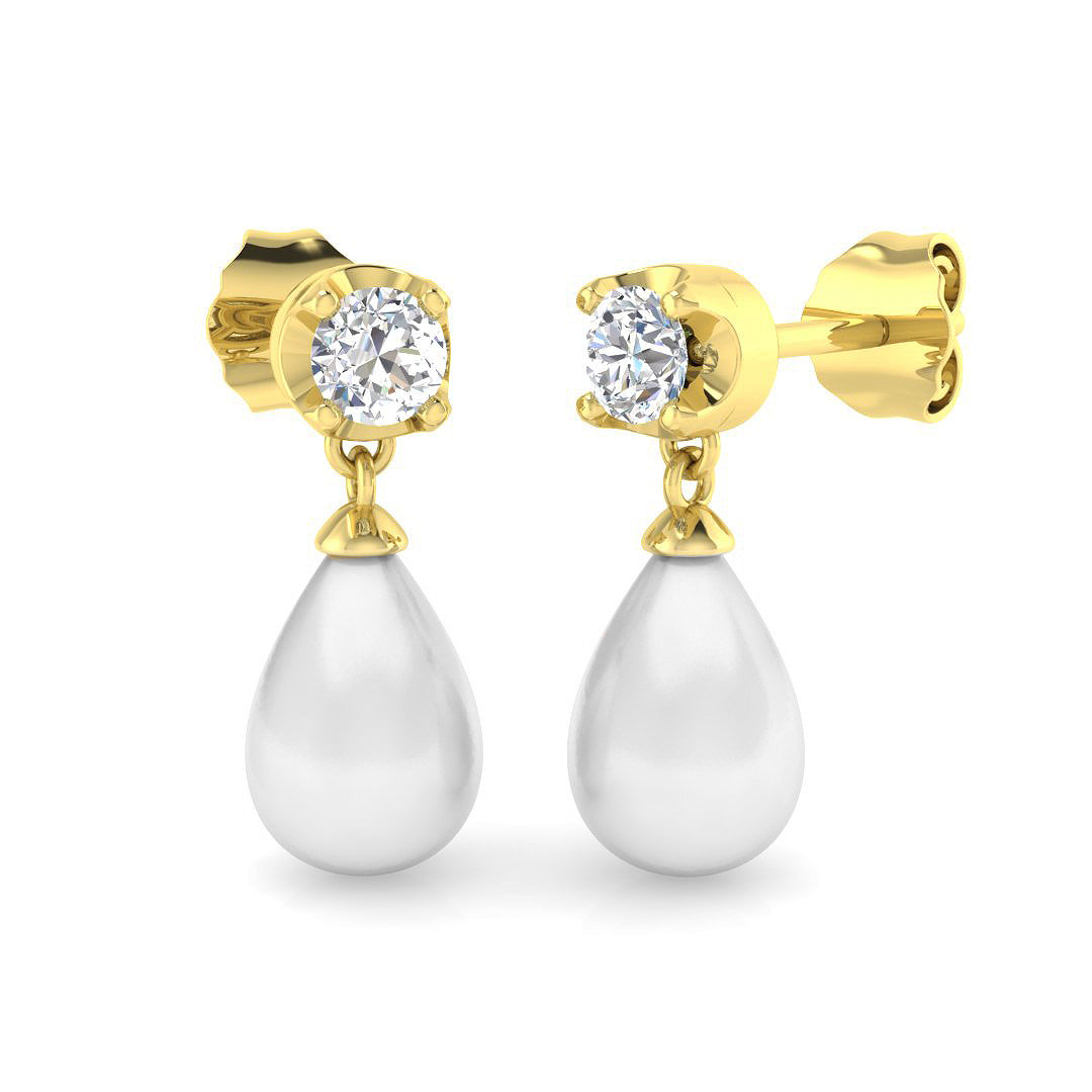 SE6277 — Earrings - 9k Yellow Gold