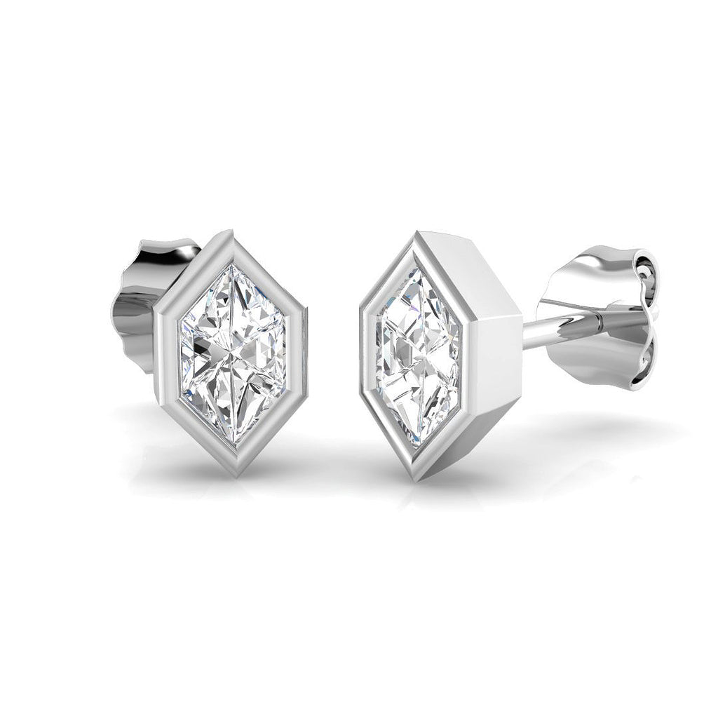 SE6278 — Earrings - 9k White Gold