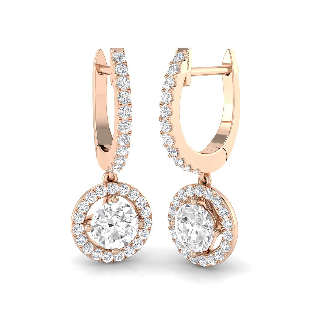 SE6282 — Earrings - 9k Rose Gold