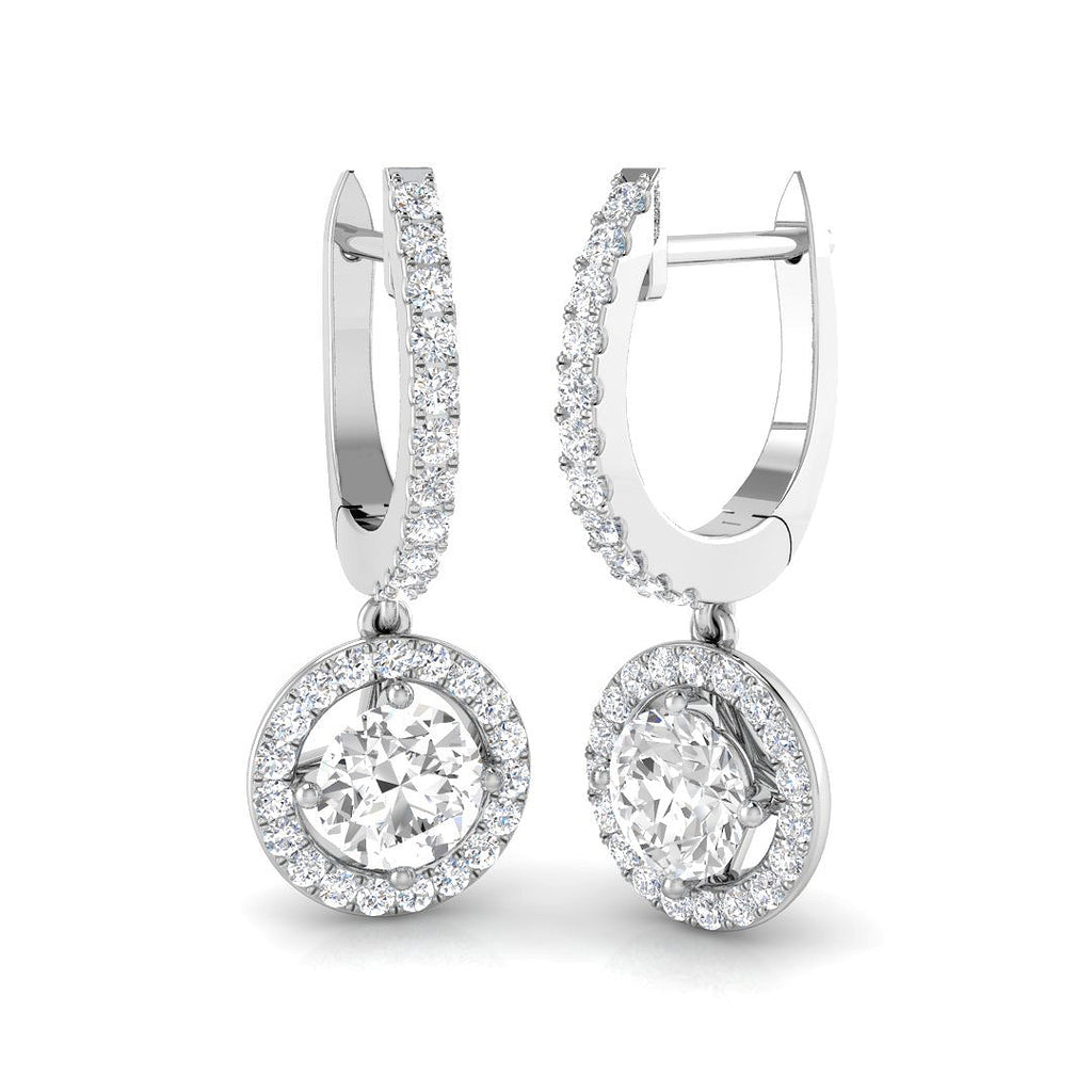 SE6282 — Earrings - 9k White Gold