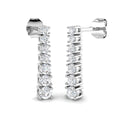 SE6287 — Earrings - 9k White Gold