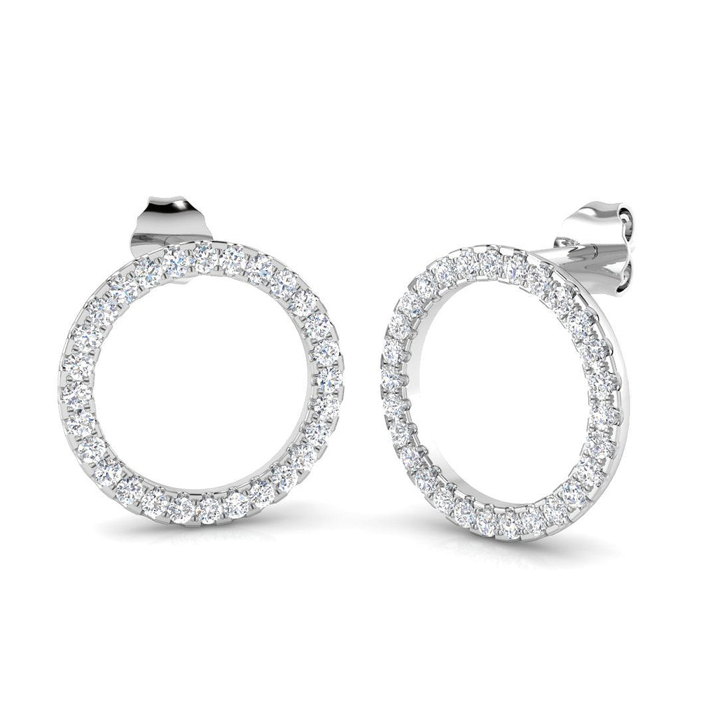 SE6291 — Earrings - 9k White Gold