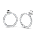 SE6291 — Earrings - 9k White Gold