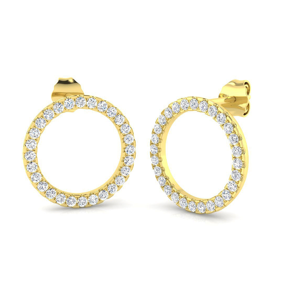 SE6291 — Earrings - 9k Yellow Gold