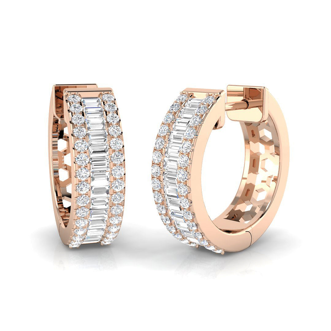 SE6299 — Earrings - 9k Rose Gold