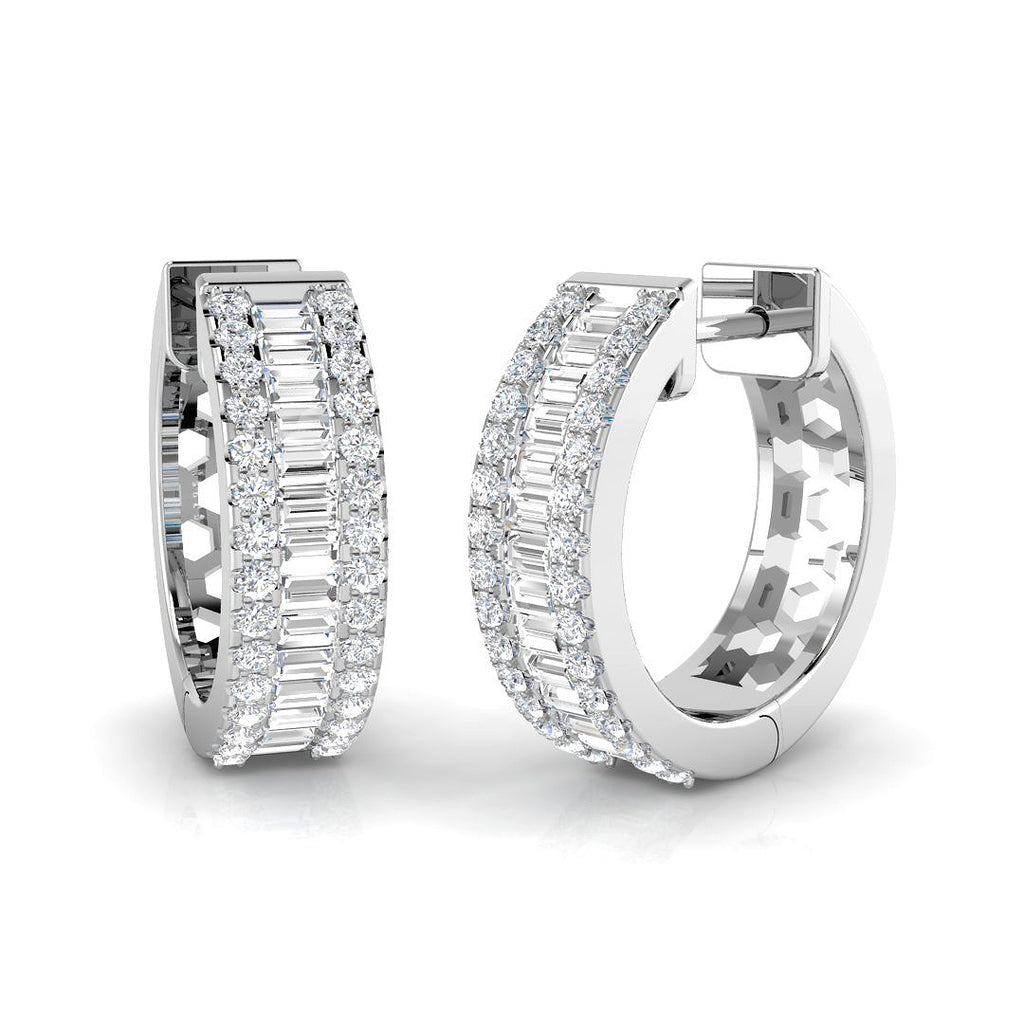 SE6299 — Earrings - 9k White Gold