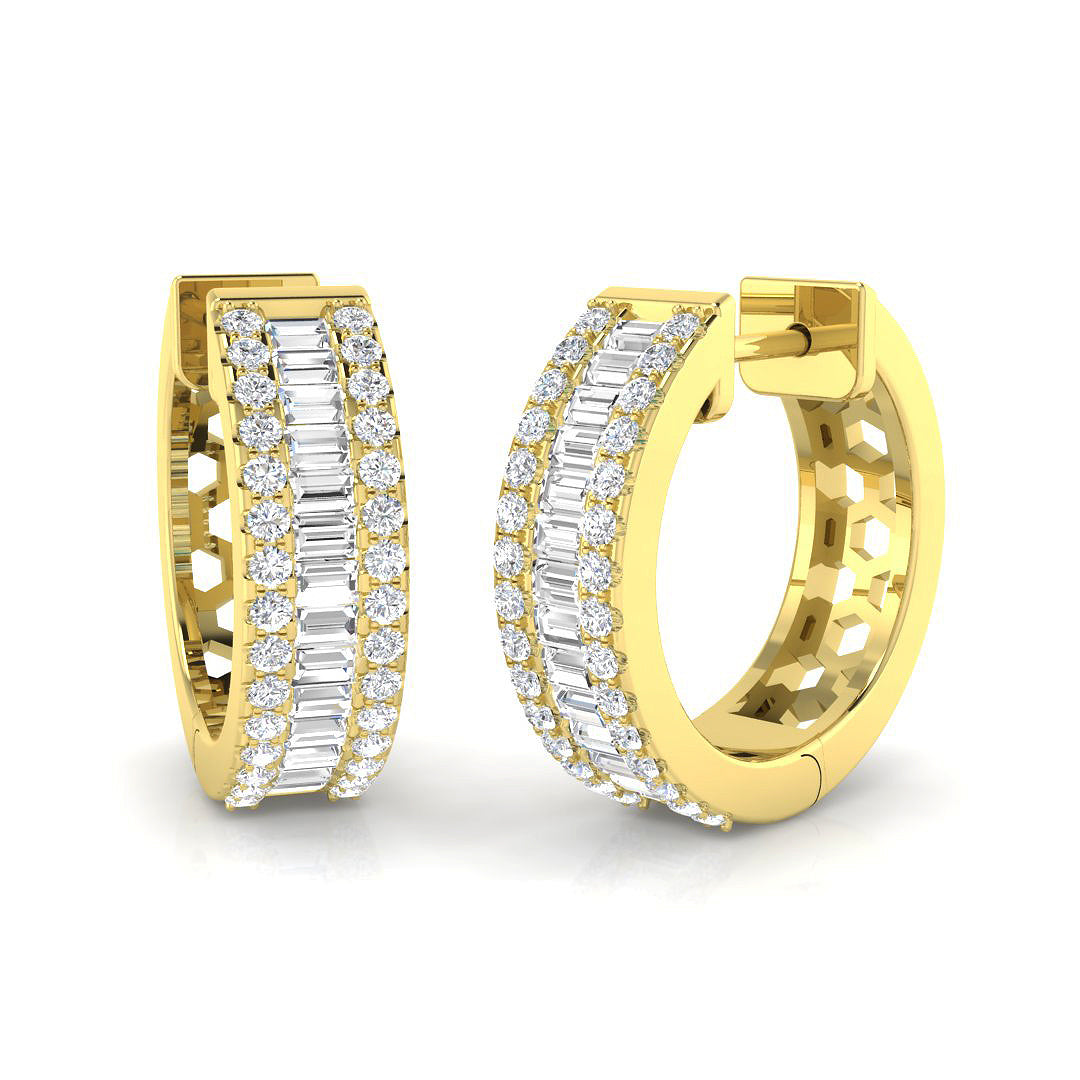 SE6299 — Earrings - 9k Yellow Gold