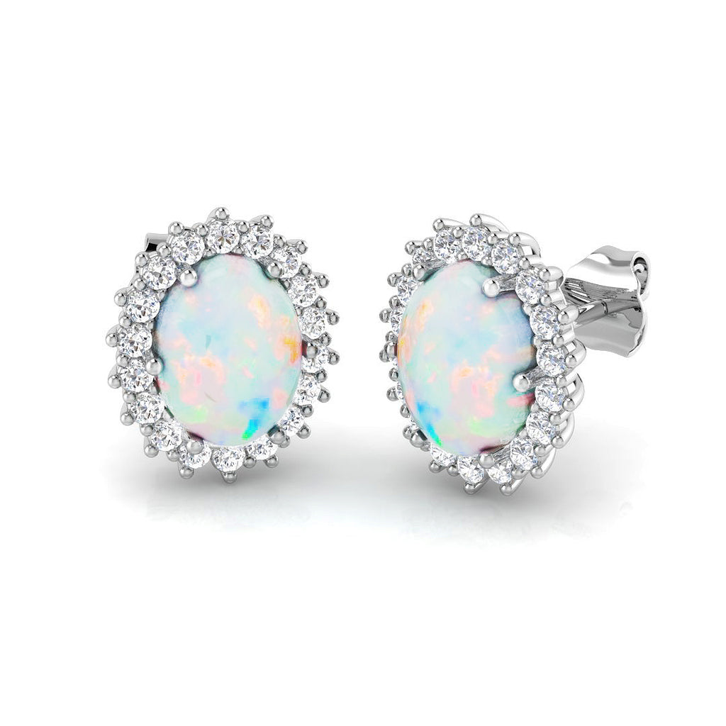 SE6304 — Earrings - 9k White Gold