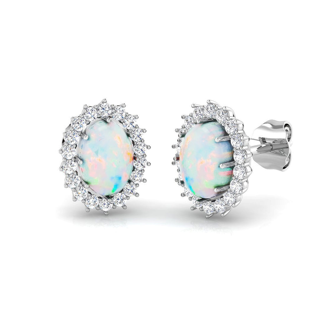 SE6305 — Earrings - 9k White Gold