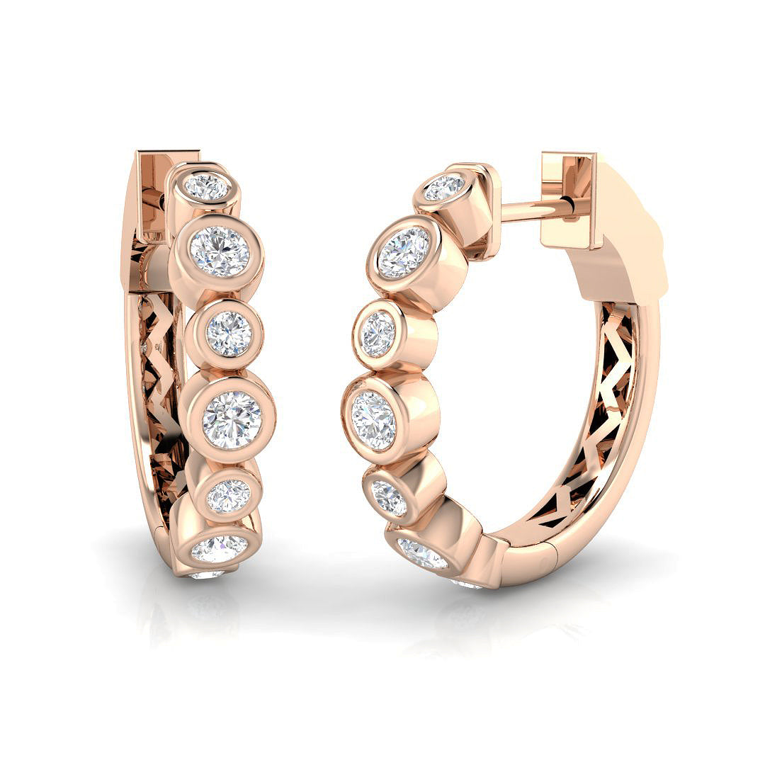 SE6306 — Earrings - 9k Rose Gold