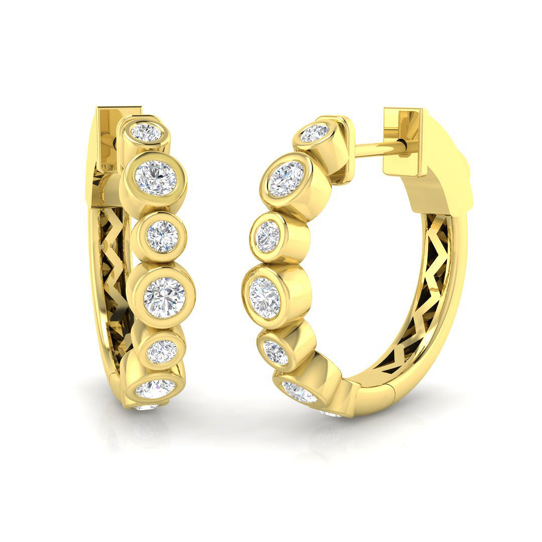 SE6306 — Earrings - 9k Yellow Gold
