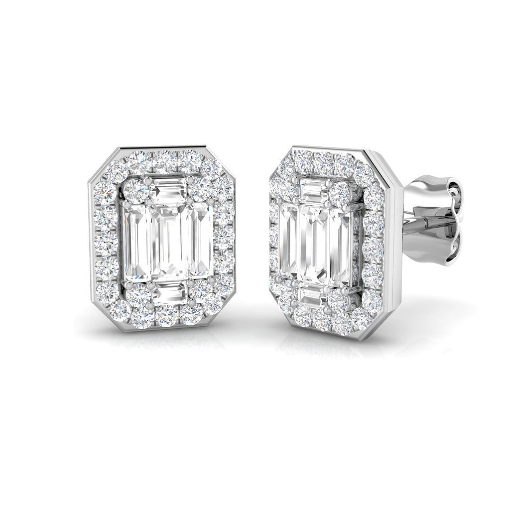 SE6311 — Earrings - 9k White Gold