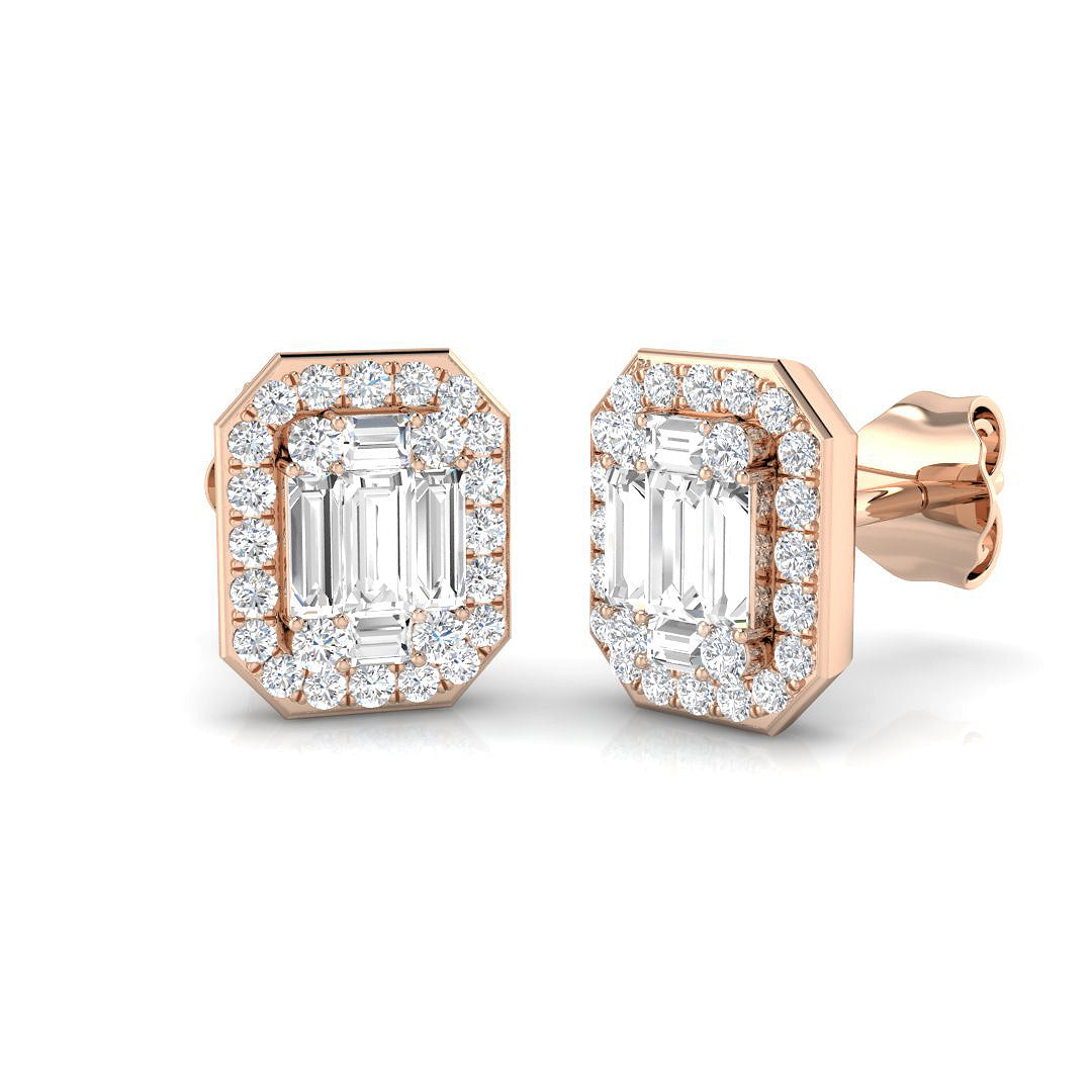 SE6312 — Earrings - 9k Rose Gold