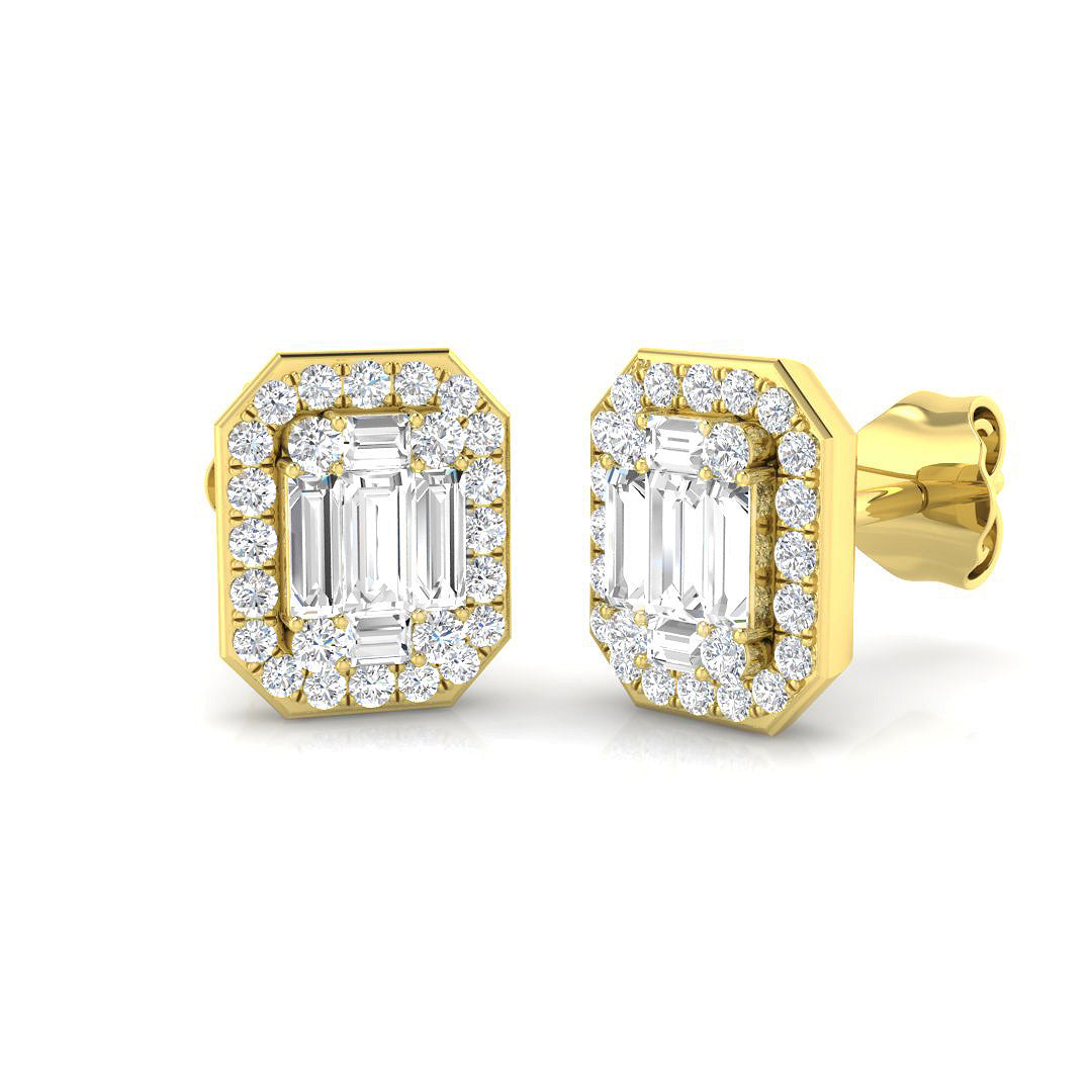 SE6312 — Earrings - 9k Yellow Gold