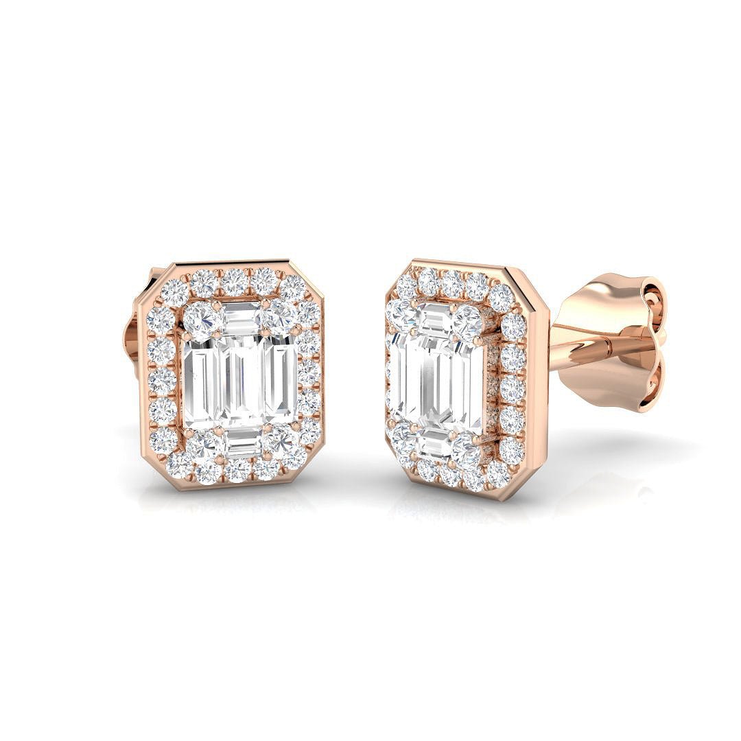 SE6313 — Earrings - 9k Rose Gold