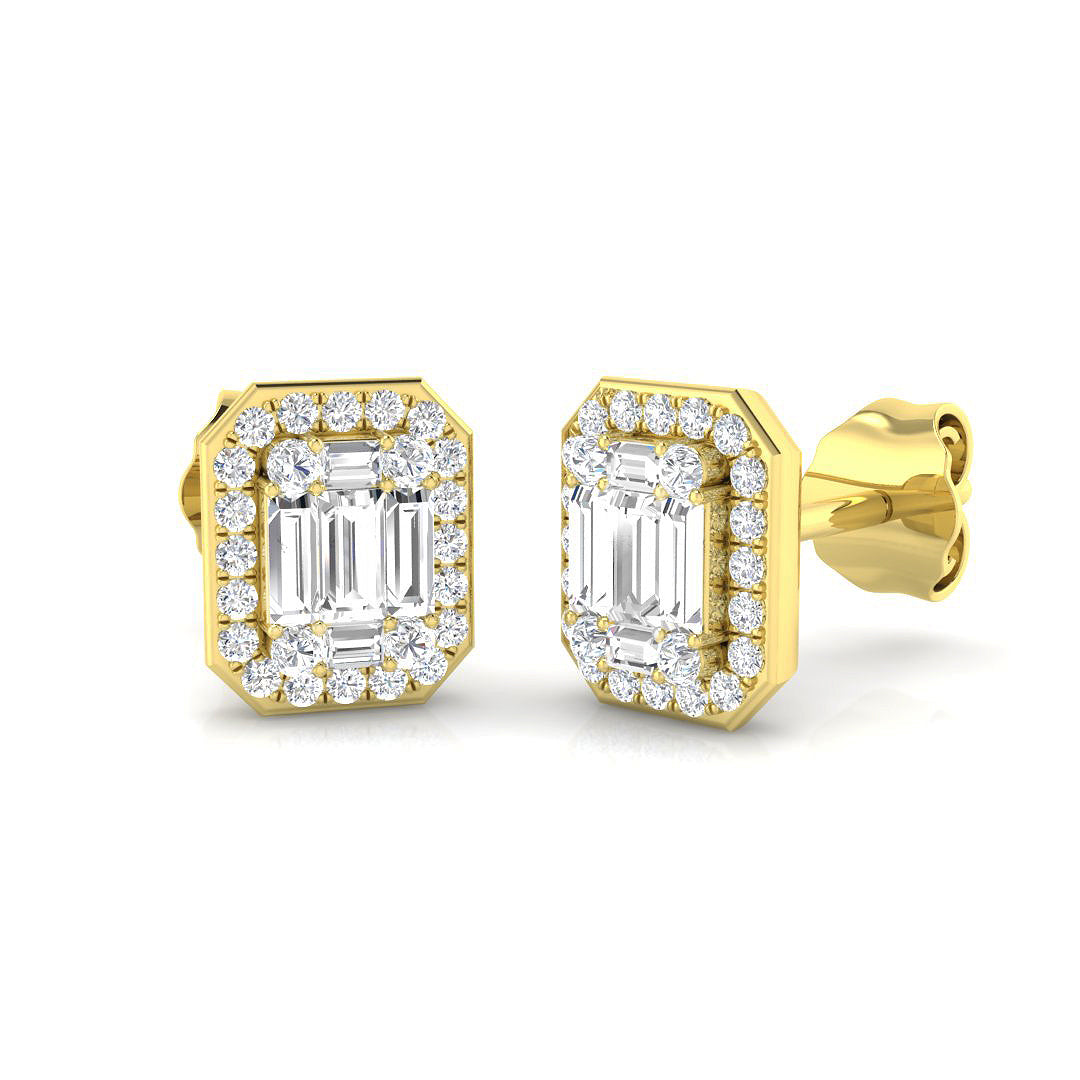 SE6313 — Earrings - 9k Yellow Gold