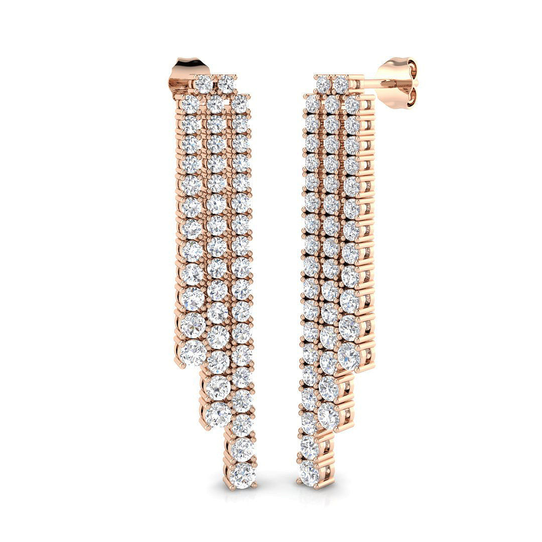 SE6319 — Earrings - 9k Rose Gold