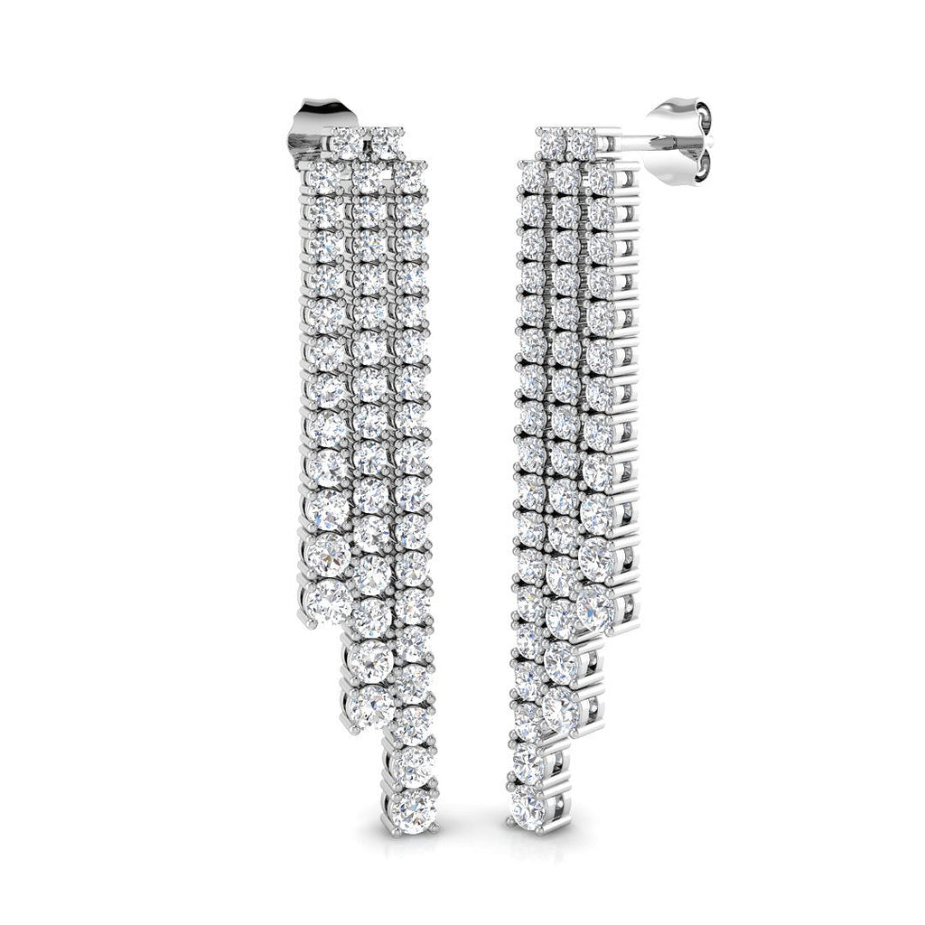 SE6319 — Earrings - 9k White Gold