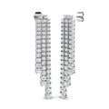 SE6319 — Earrings - 9k White Gold
