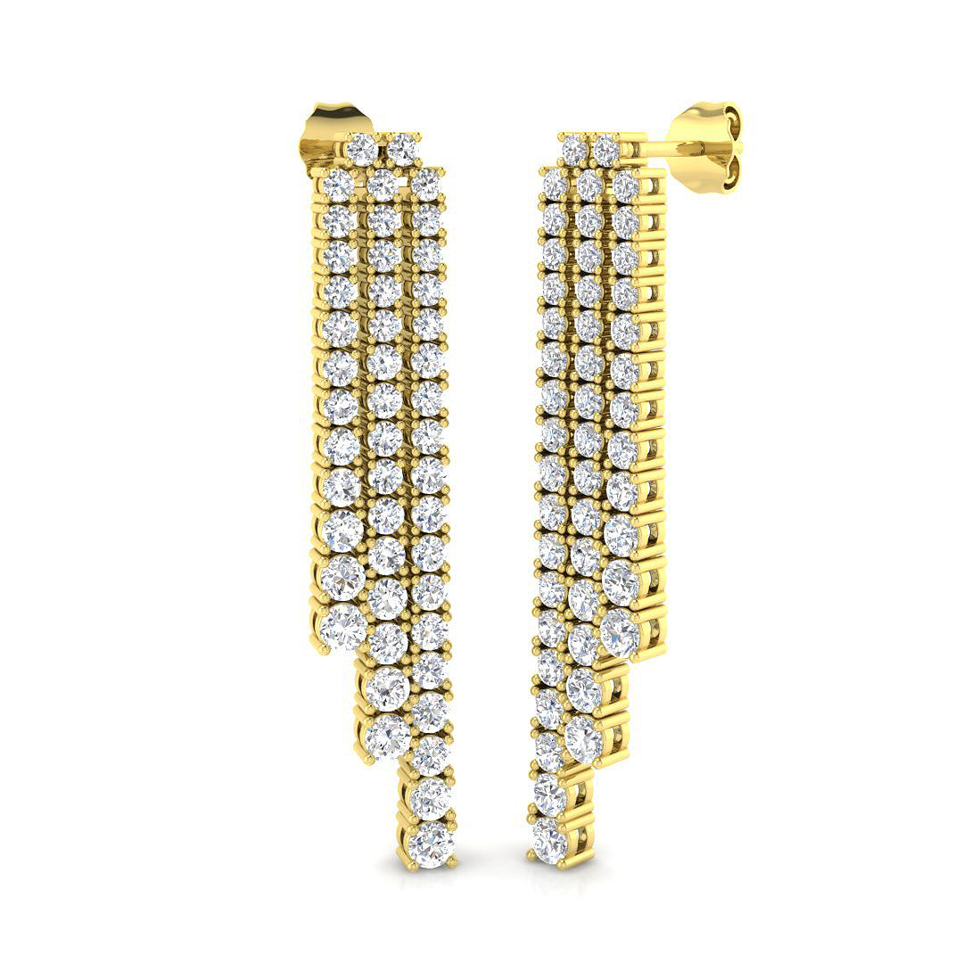 SE6319 — Earrings - 9k Yellow Gold