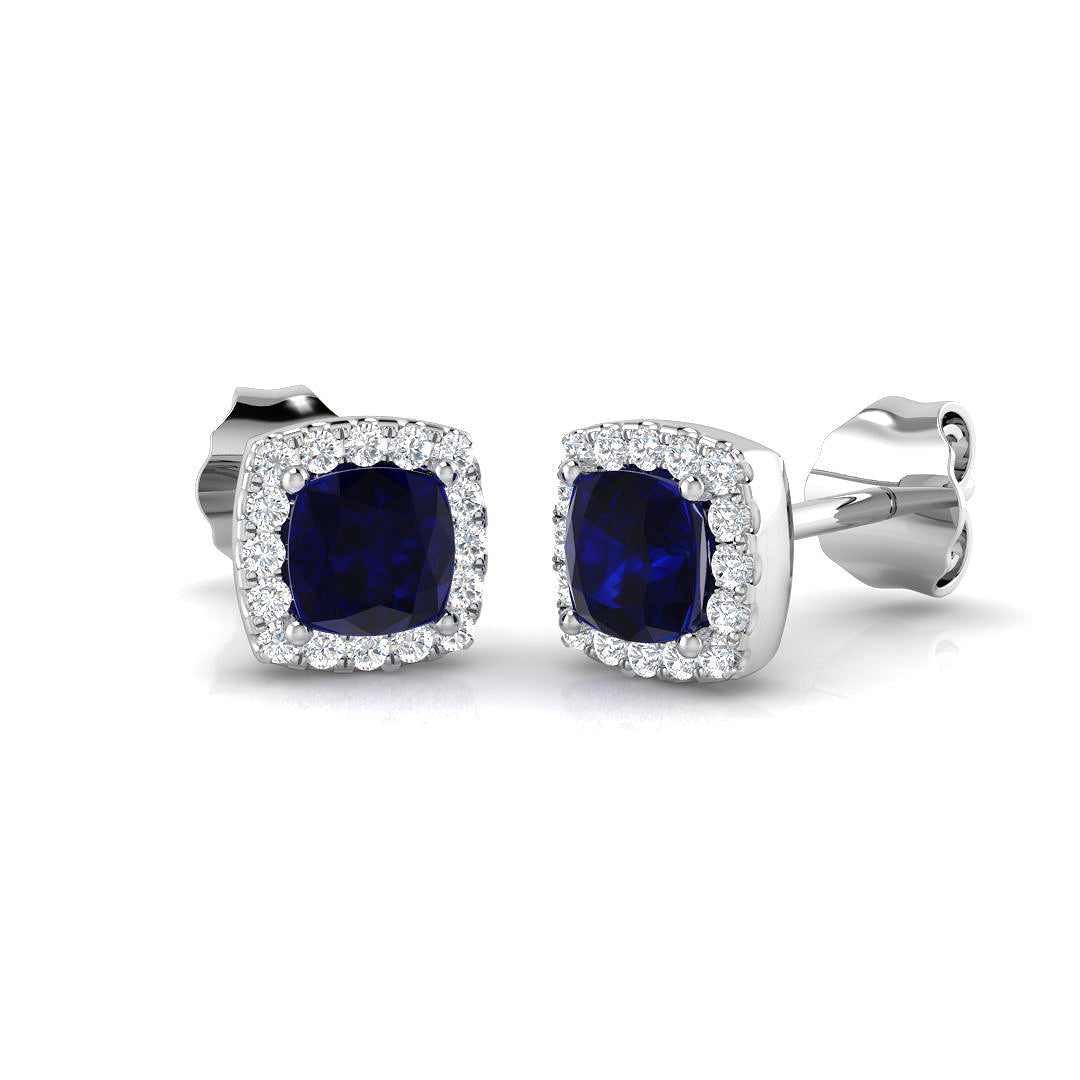 SE6321 — Earrings - 9k White Gold