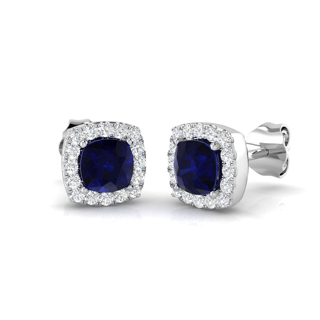 SE6323 — Earrings - 9k White Gold
