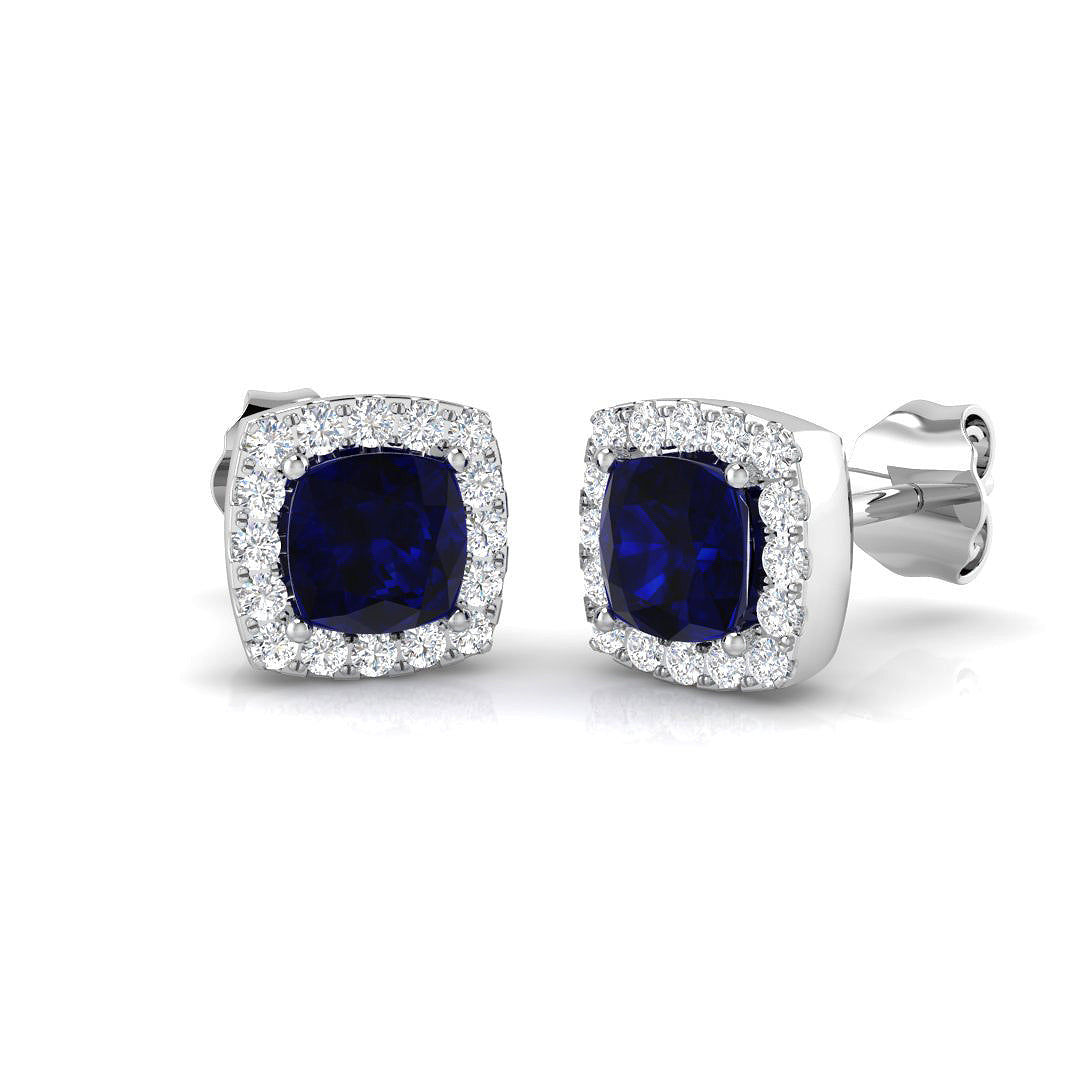 SE6324 — Earrings - 9k White Gold
