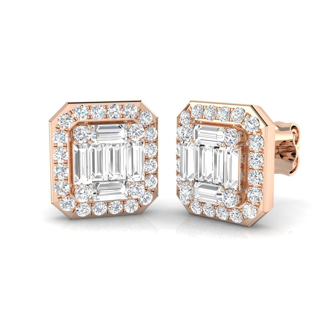SE6326 — Earrings - 9k Rose Gold