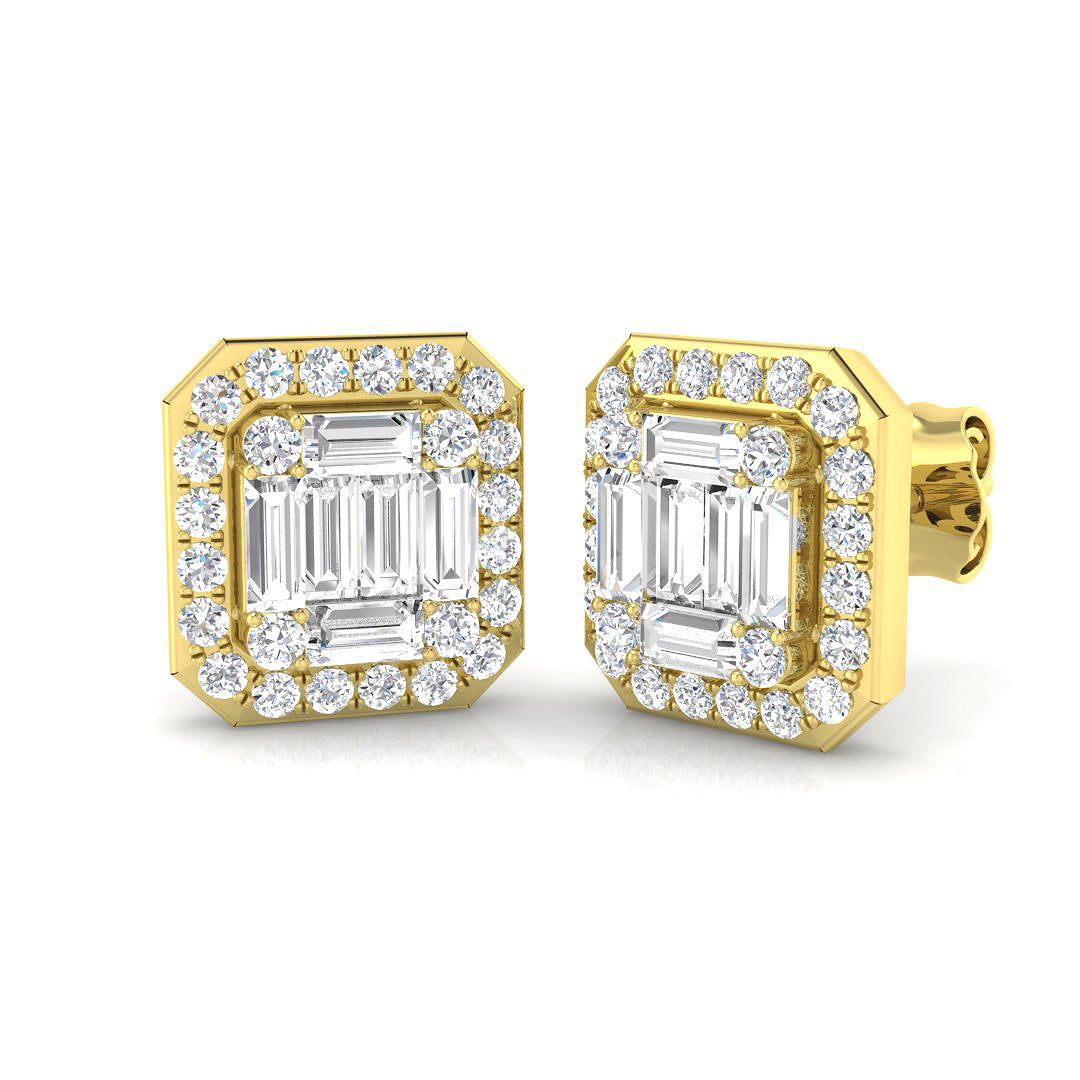 SE6326 — Earrings - 9k Yellow Gold
