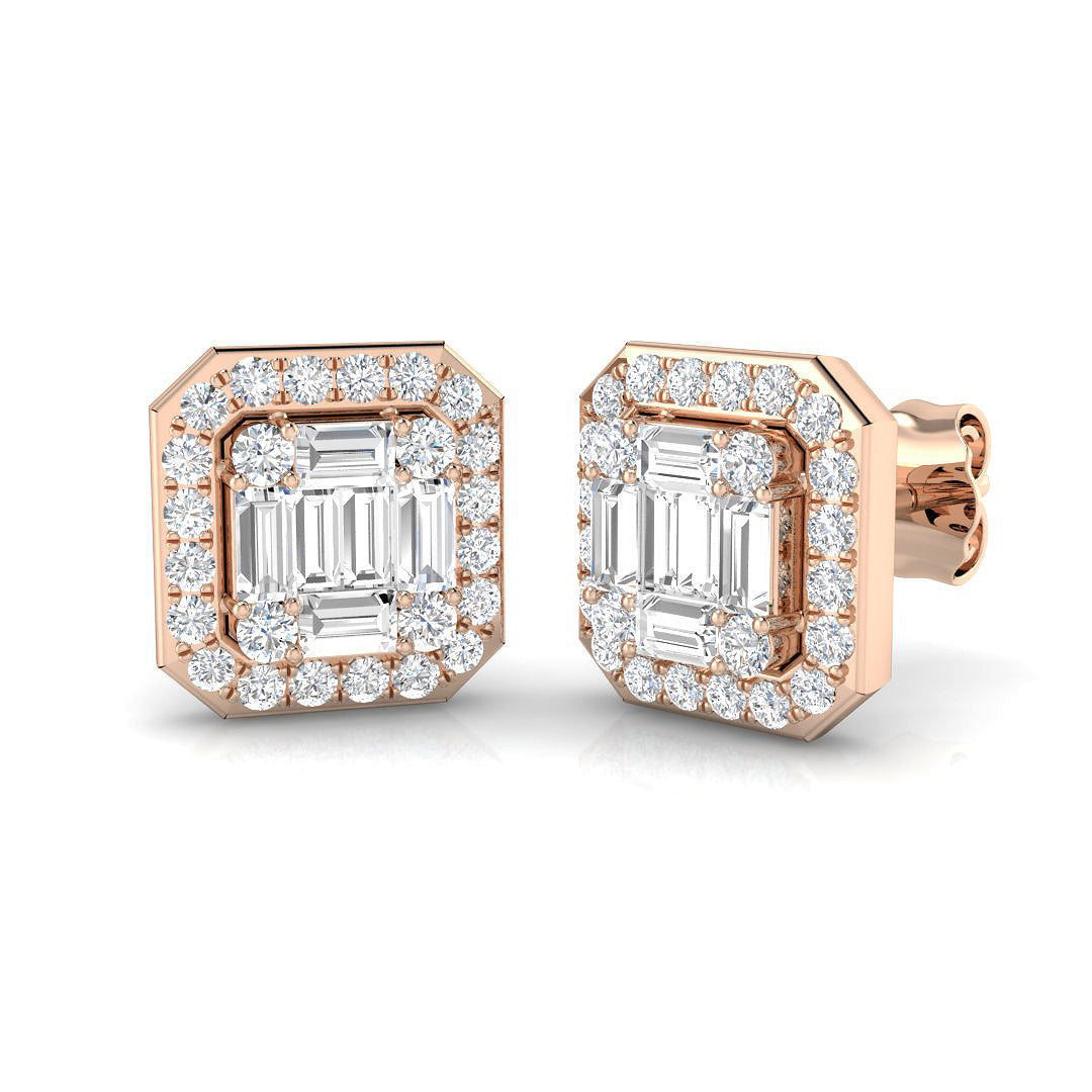 SE6327 — Earrings - 9k Rose Gold