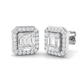 SE6327 — Earrings - 9k White Gold