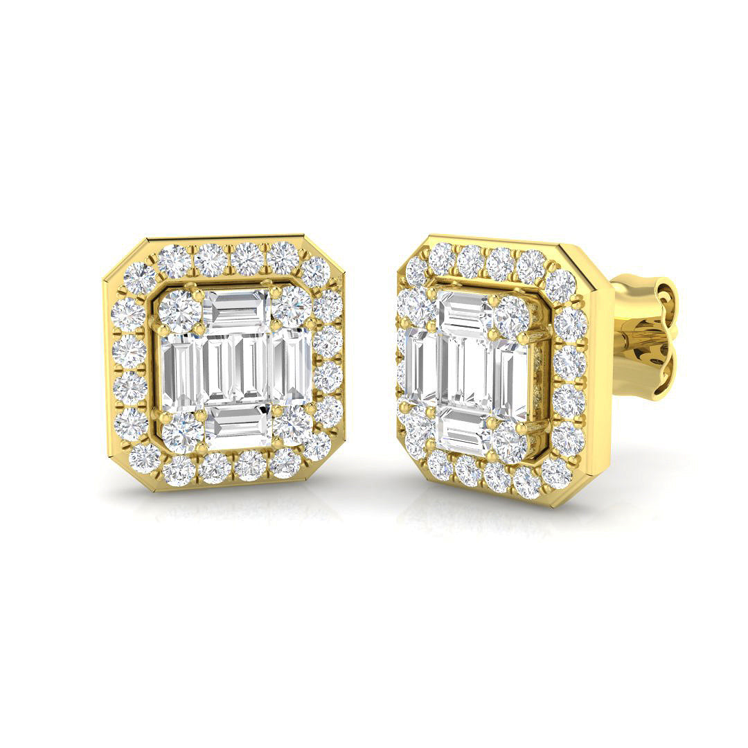 SE6327 — Earrings - 9k Yellow Gold
