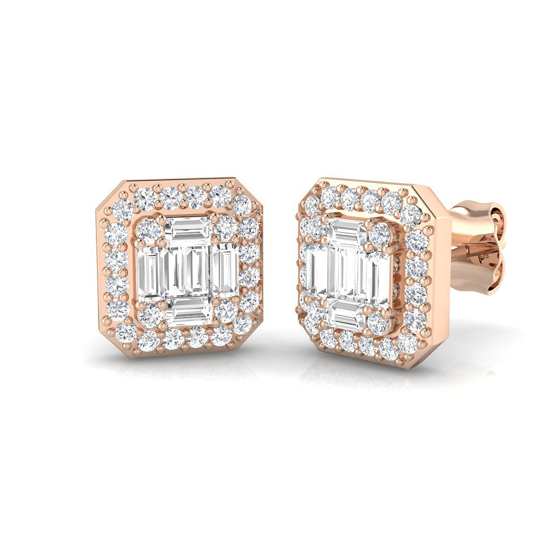 SE6328 — Earrings - 9k Rose Gold