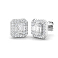 SE6328 — Earrings - 9k White Gold