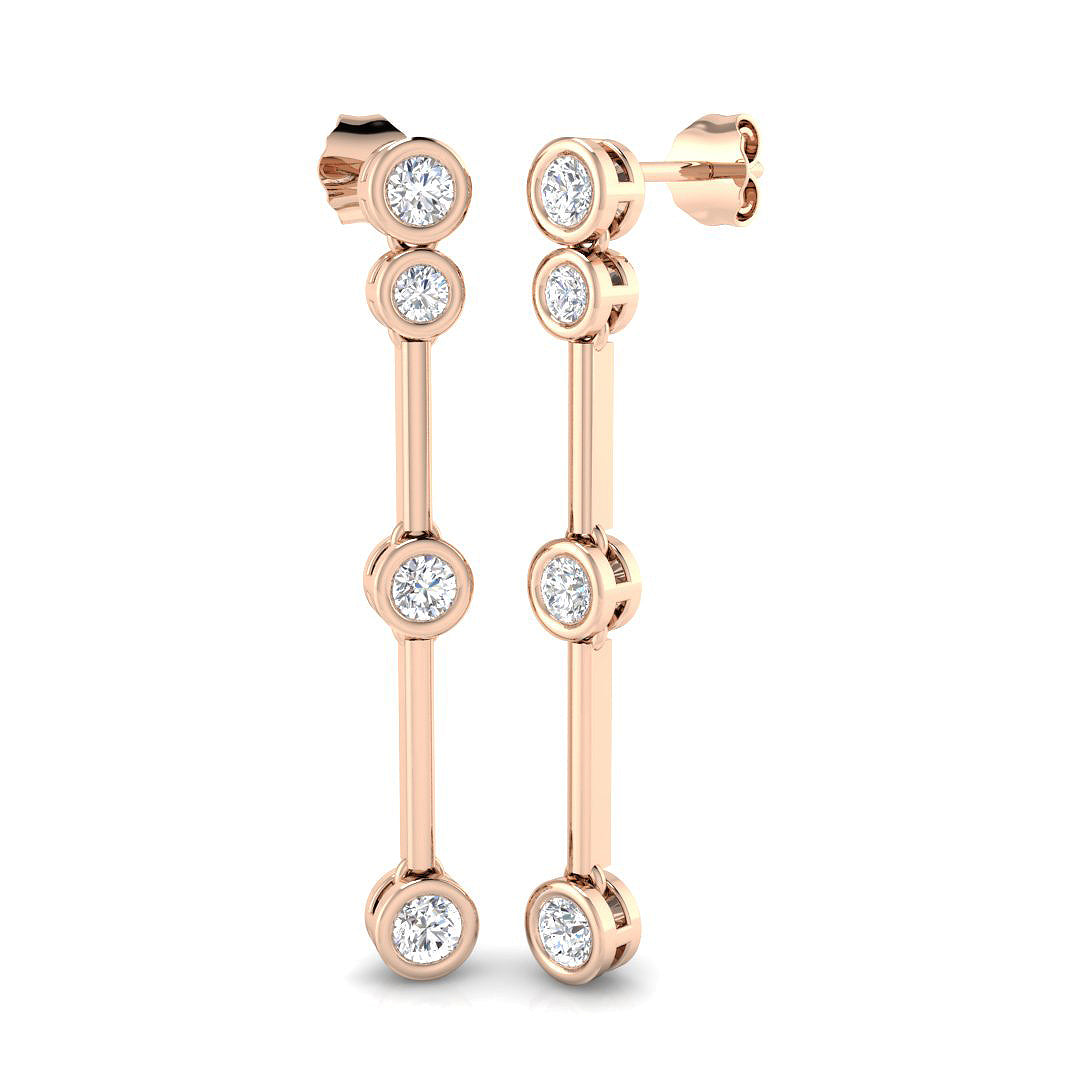 SE6331 — Earrings - 9k Rose Gold