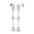 SE6331 — Earrings - 9k White Gold